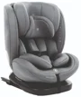 Scaun auto rotativ cu isofix KikkaBoo i-Comfort Dark Grey, 40-150 cm foto
