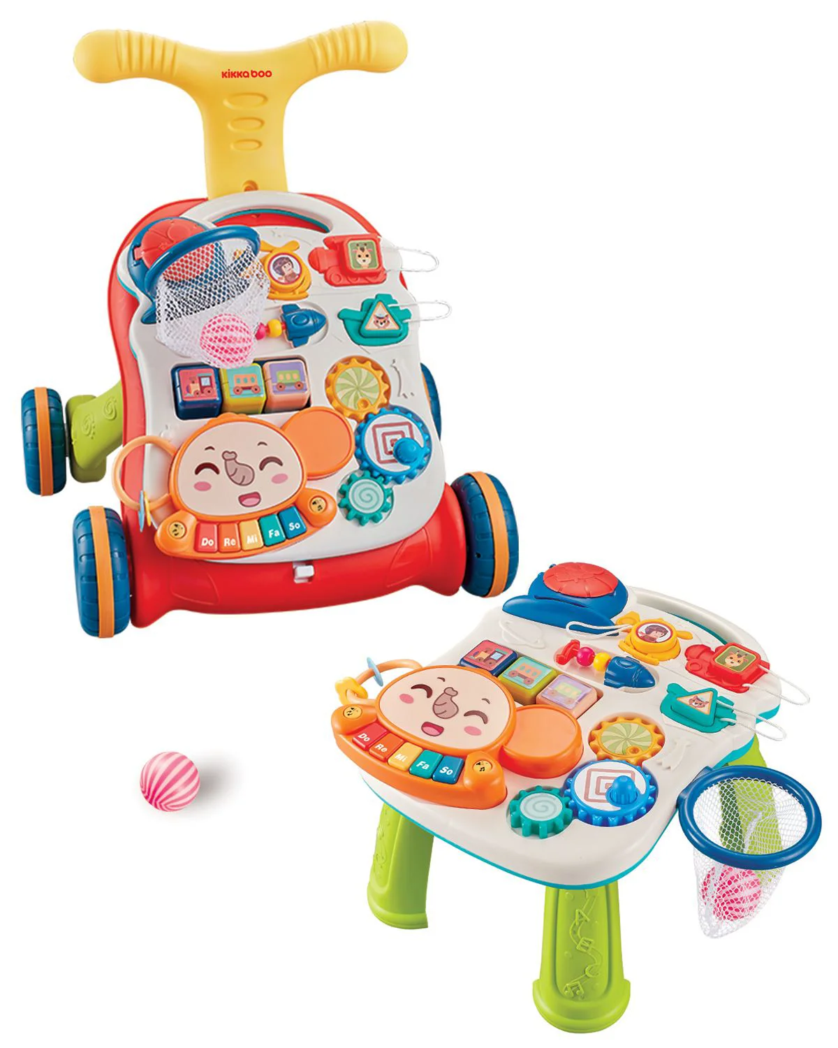image for Premergator 3 in 1 KikkaBoo Play&Grow Red foto
