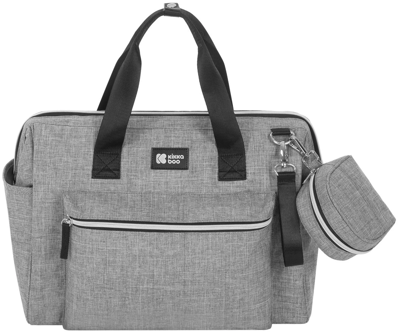 Сумка для мамы KikkaBoo Maxi Light Grey