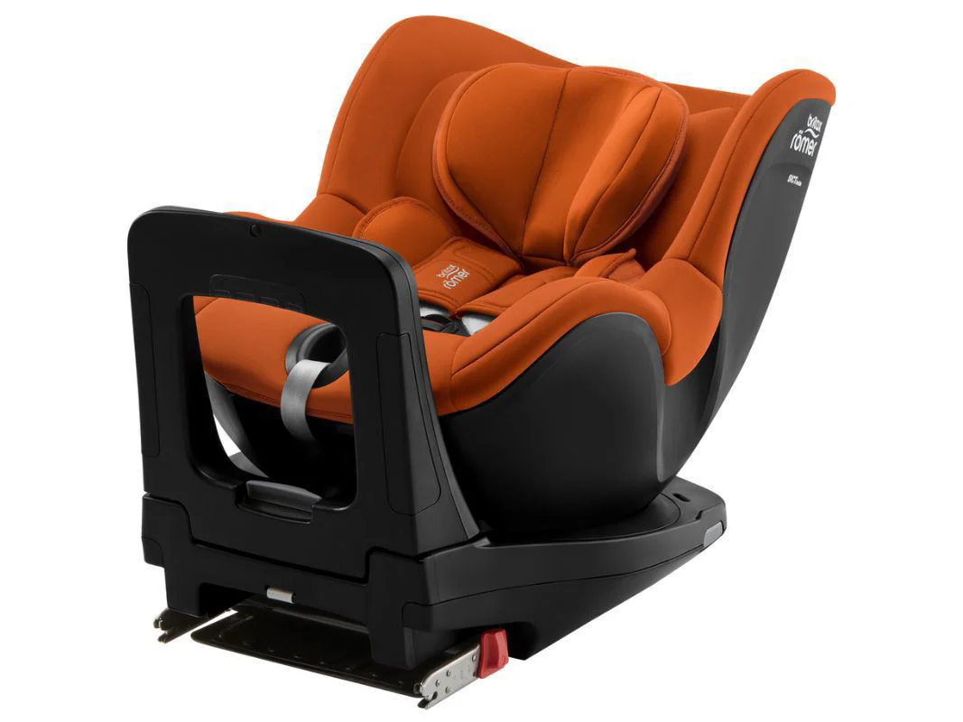 Scaun auto Britax Romer Dualfix i-Size, Portocaliu foto