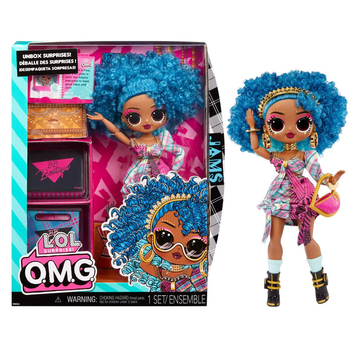 image for Papusa L.O.L. Surprise! O.M.G. - JAMS seria S8.5 foto