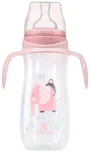 Бутылочка с ручками KikkaBoo Jingle Jungle Pink, 400 мл