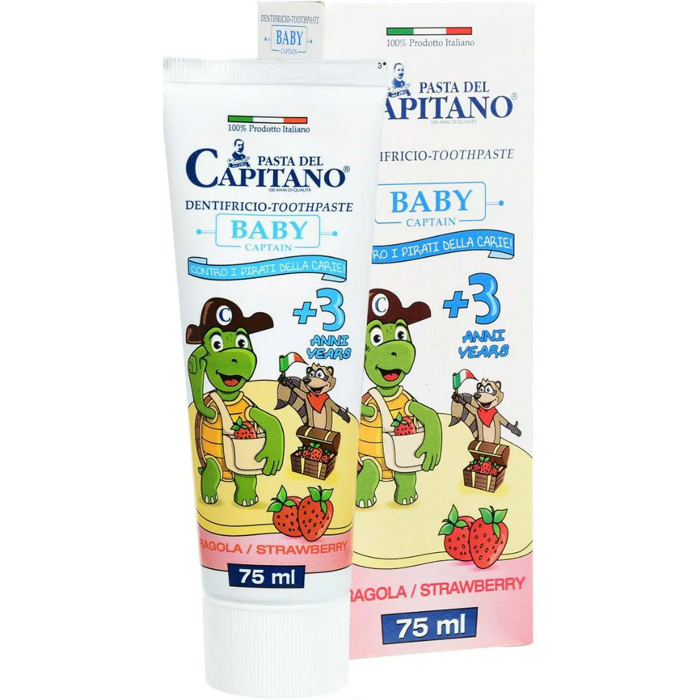 Pasta de dinti Pasta del Capitano Baby Capsune ( 3ani+), 75ml