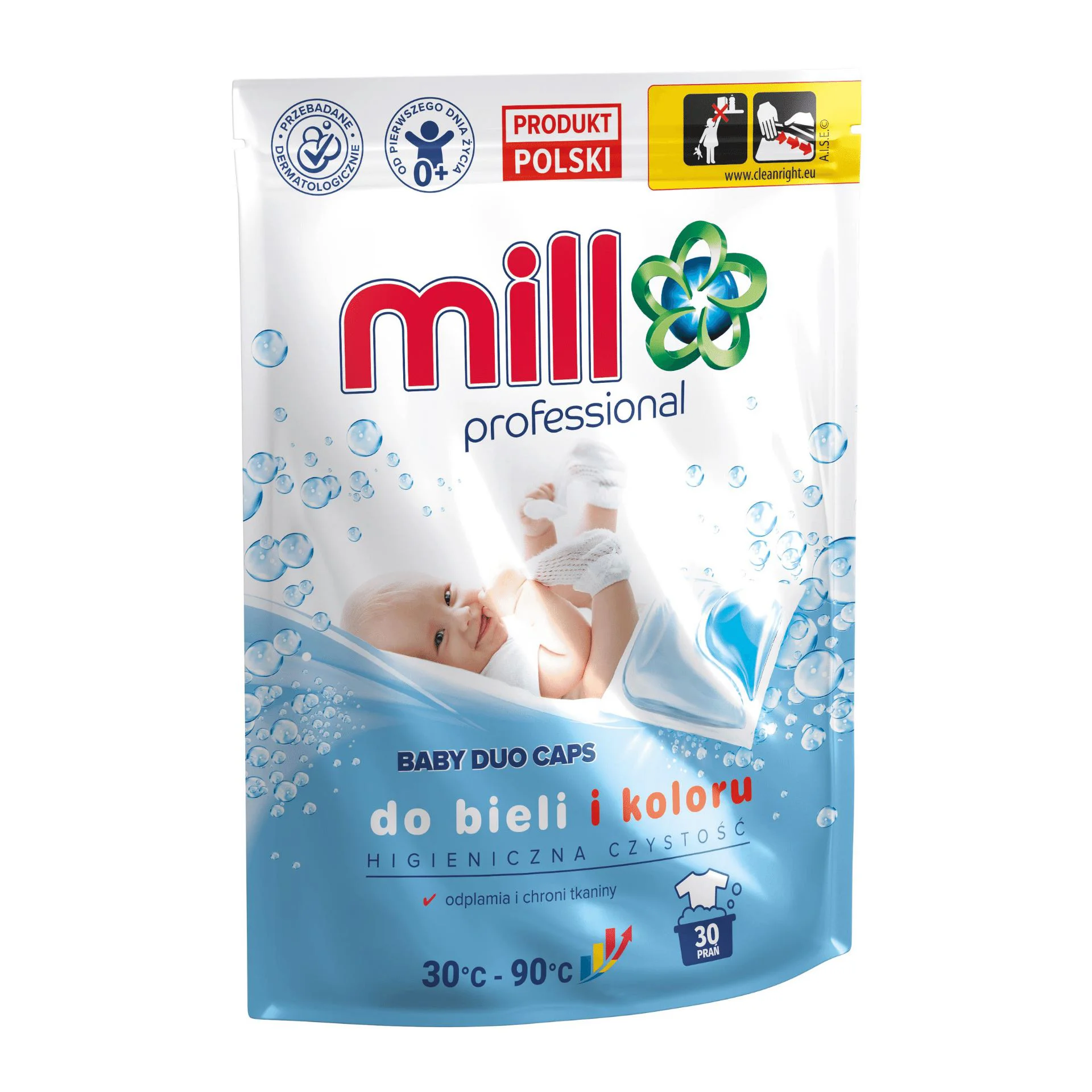 Detergent Baby duocaps Mill Professional, 30 spalari