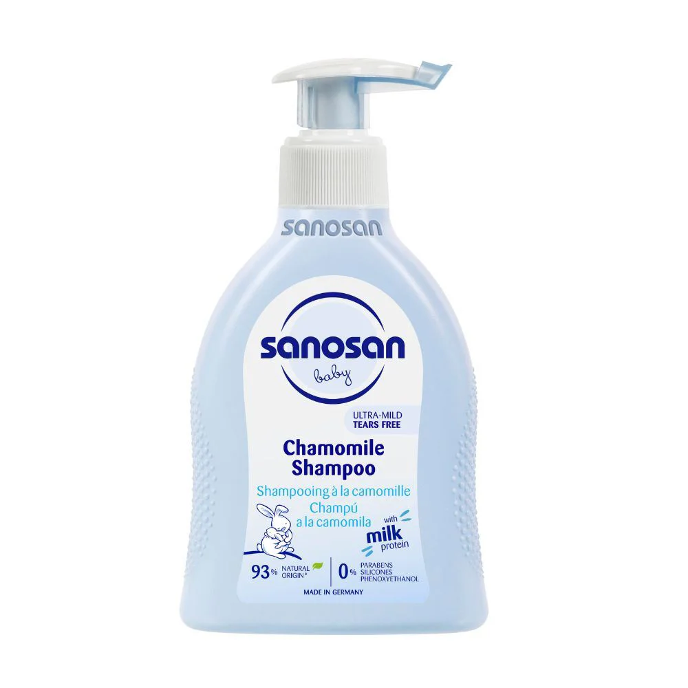 Sampon cu musetel Sanosan Baby, 200 ml