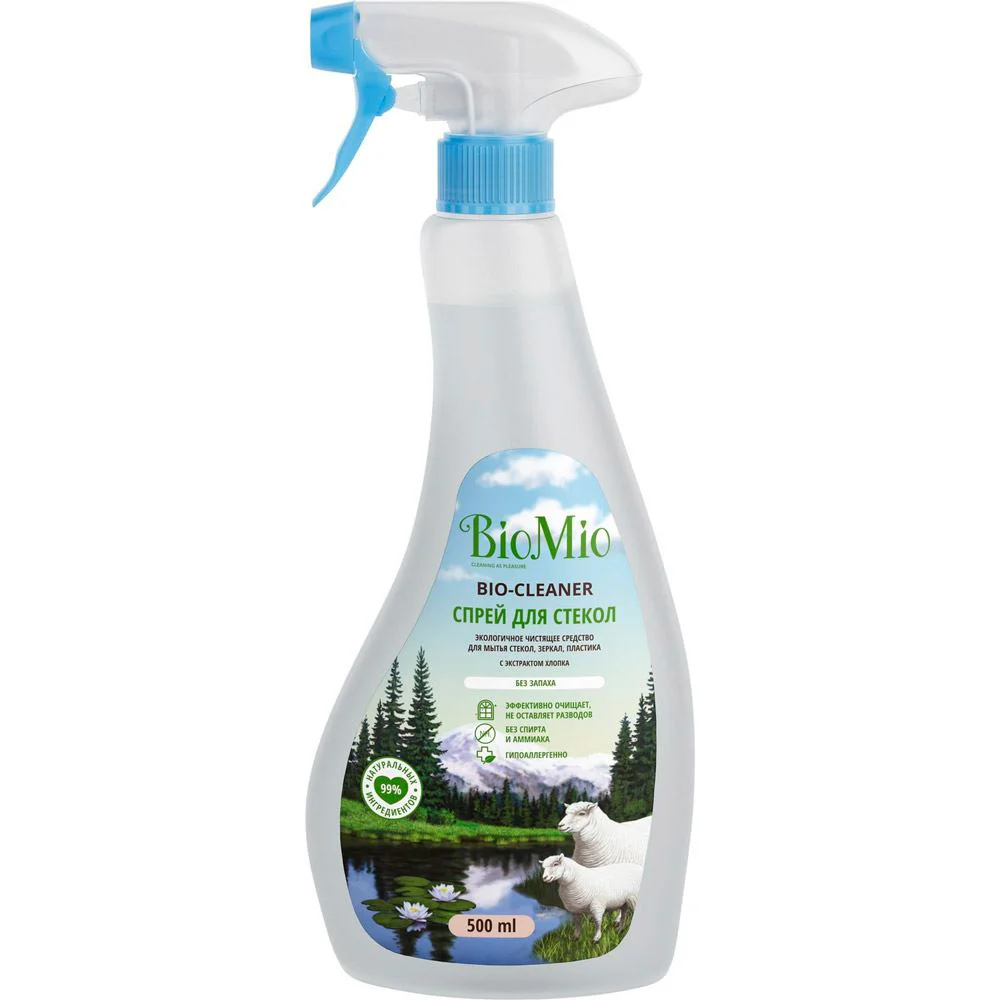 Solutie pentru curatarea ferestrelor BioMio, 500 ml