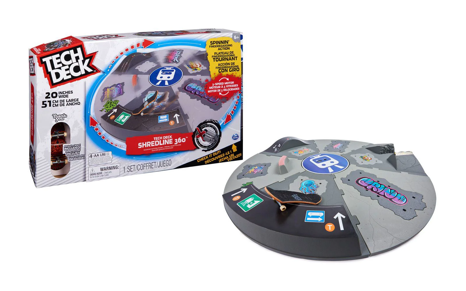 Set de joaca Tech Deck Shredline 360