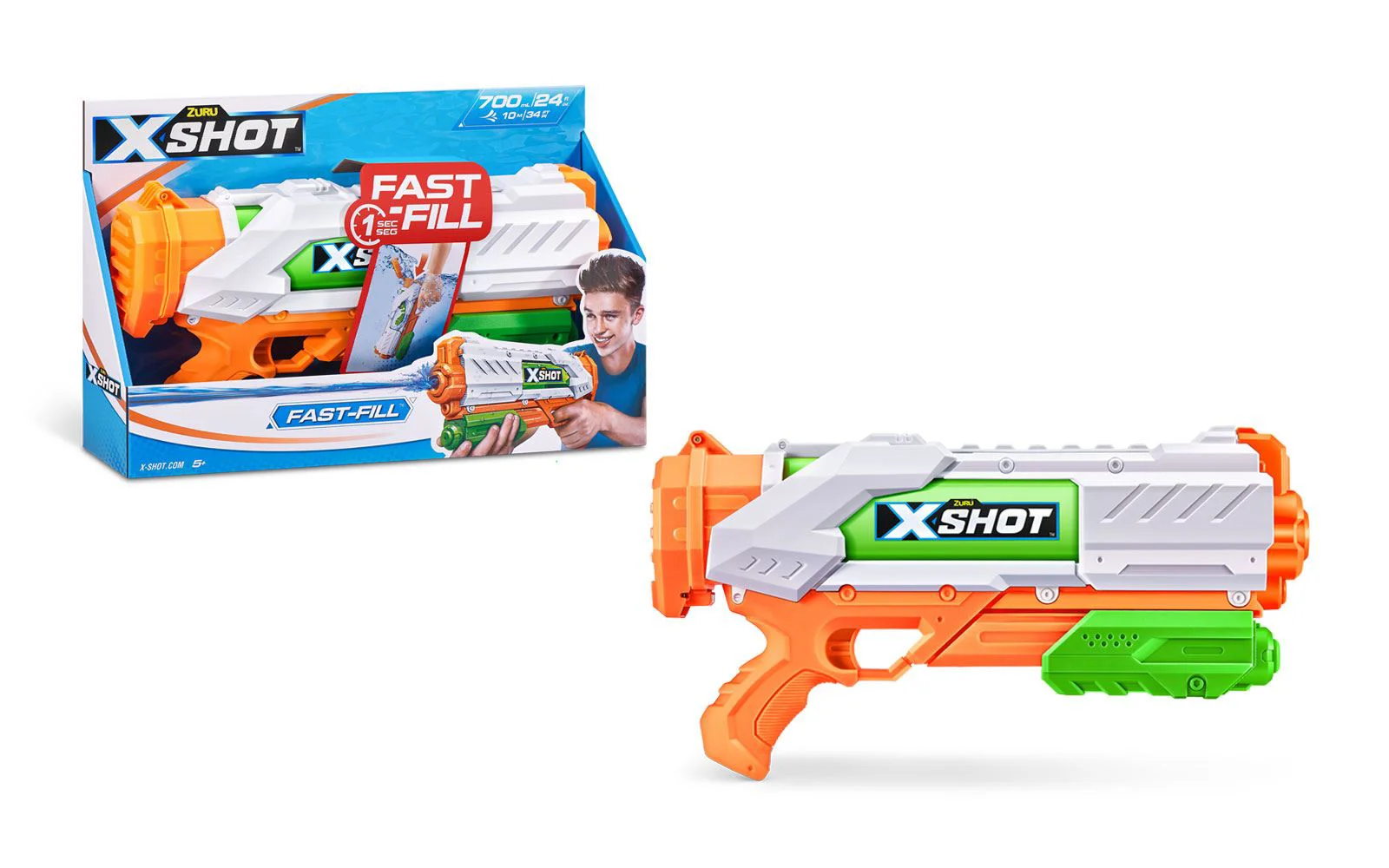 Пистолет с водой X-Shot Medium Fast Fill