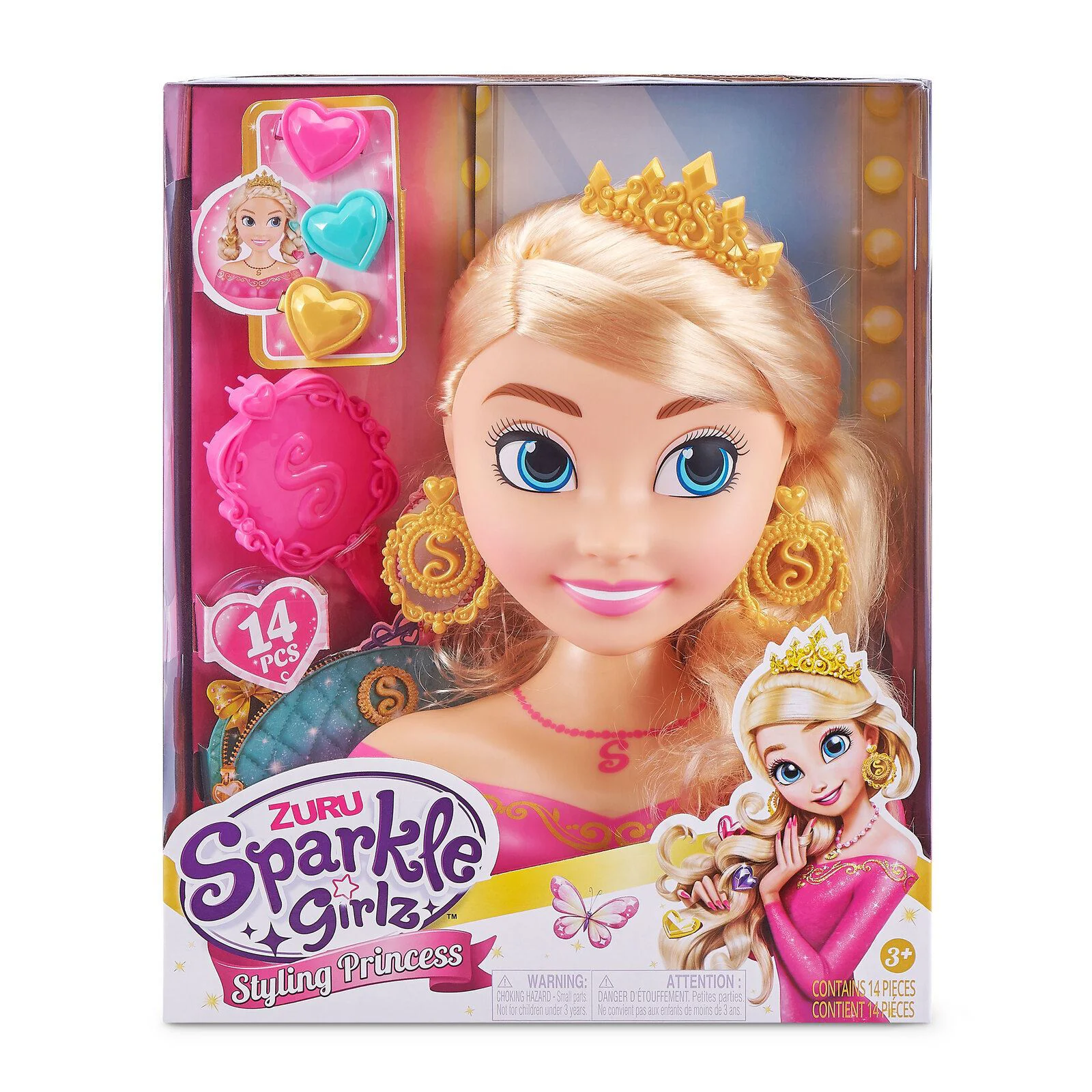 Голова куклы Zuru Sparkle Girlz Принцесca