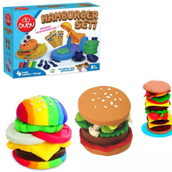 Set de plastilina Bubu Burger