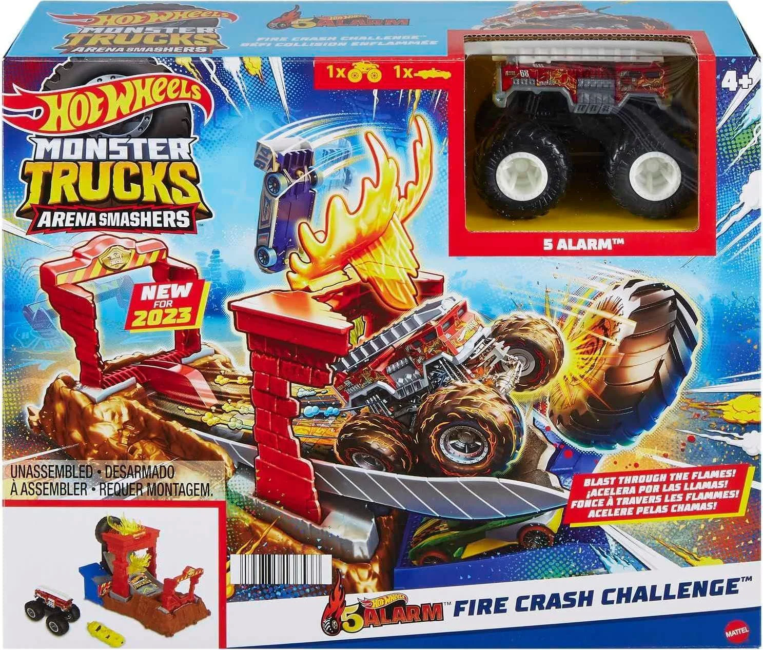 Игровой набор Hot Wheels Monster Truck