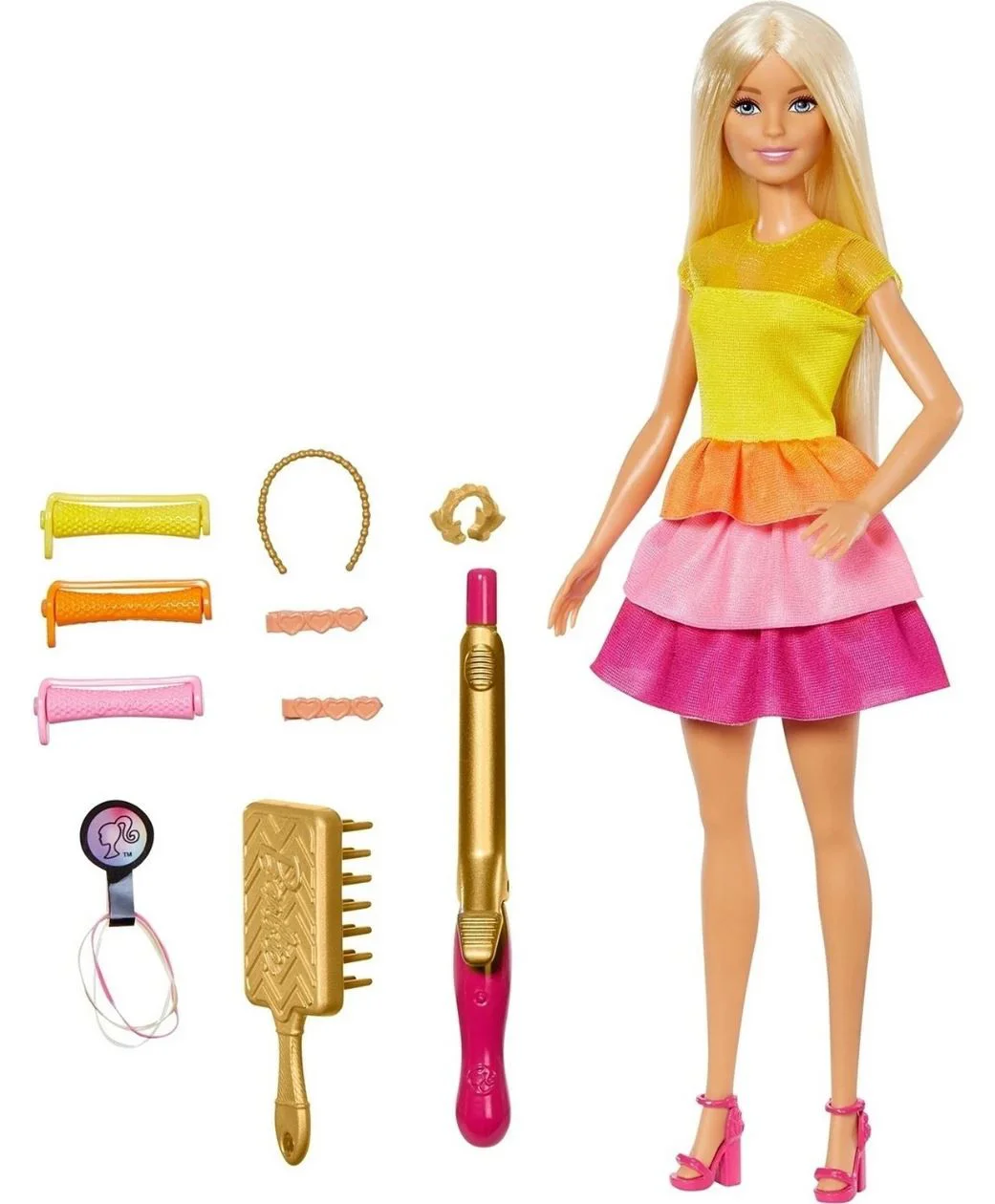 Papusa Barbie Bucle fantastice foto