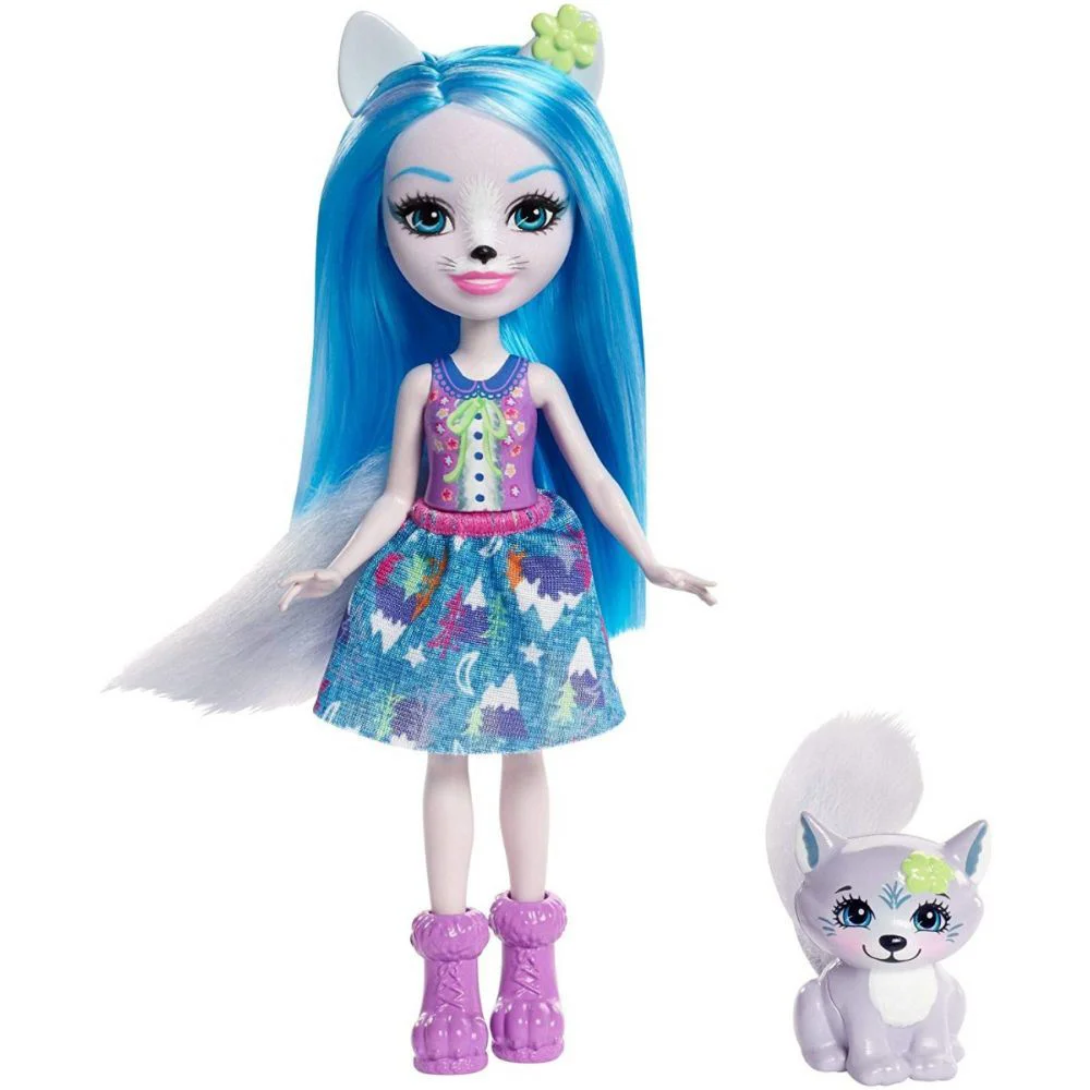 image for Papusa Enchantimals Winsley Wolf foto
