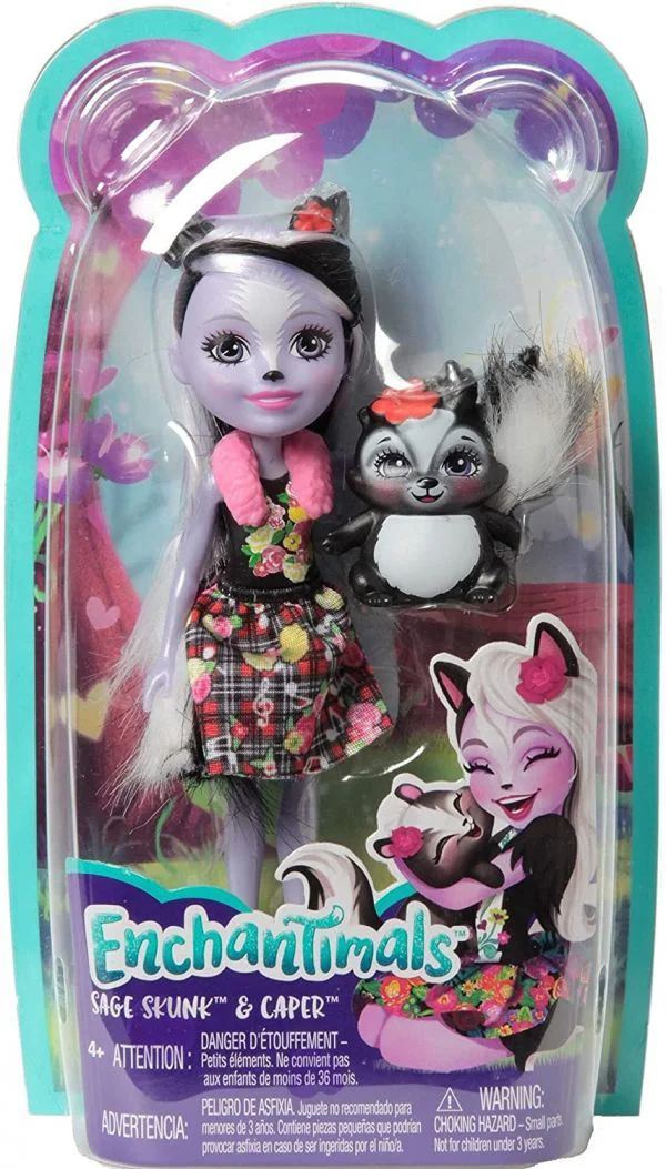 image for Papusa Enchantimals Sconcsul Sage foto