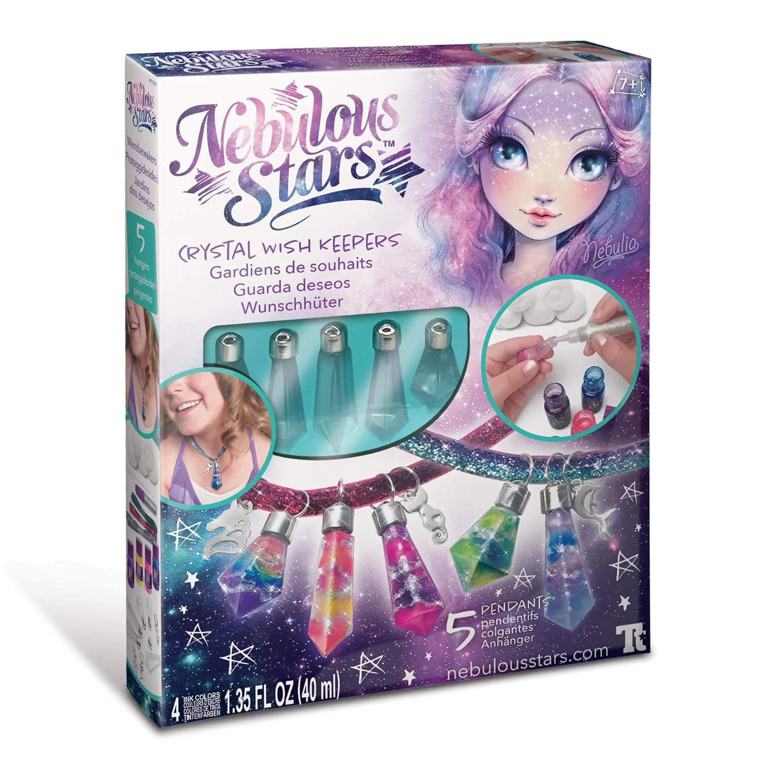 Set creatie bijuterii Nebulous Stars Crystal Wish Keepers