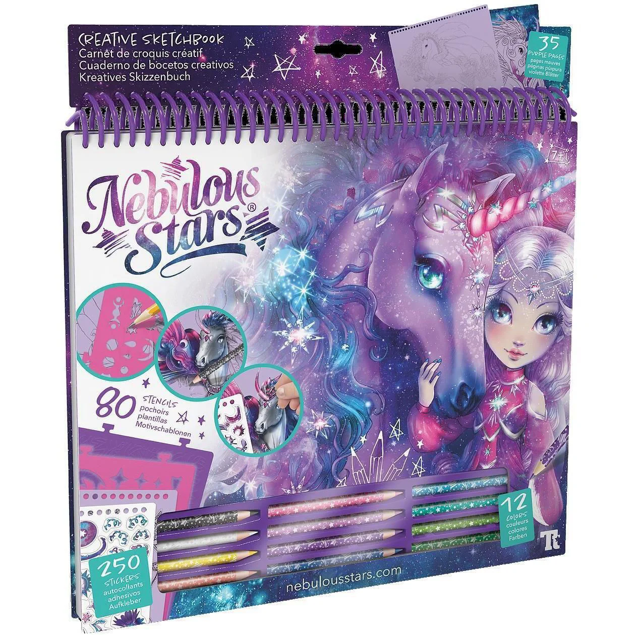 image for Sketchbook creativ Nebulous Stars Fantasy Horses - Space foto