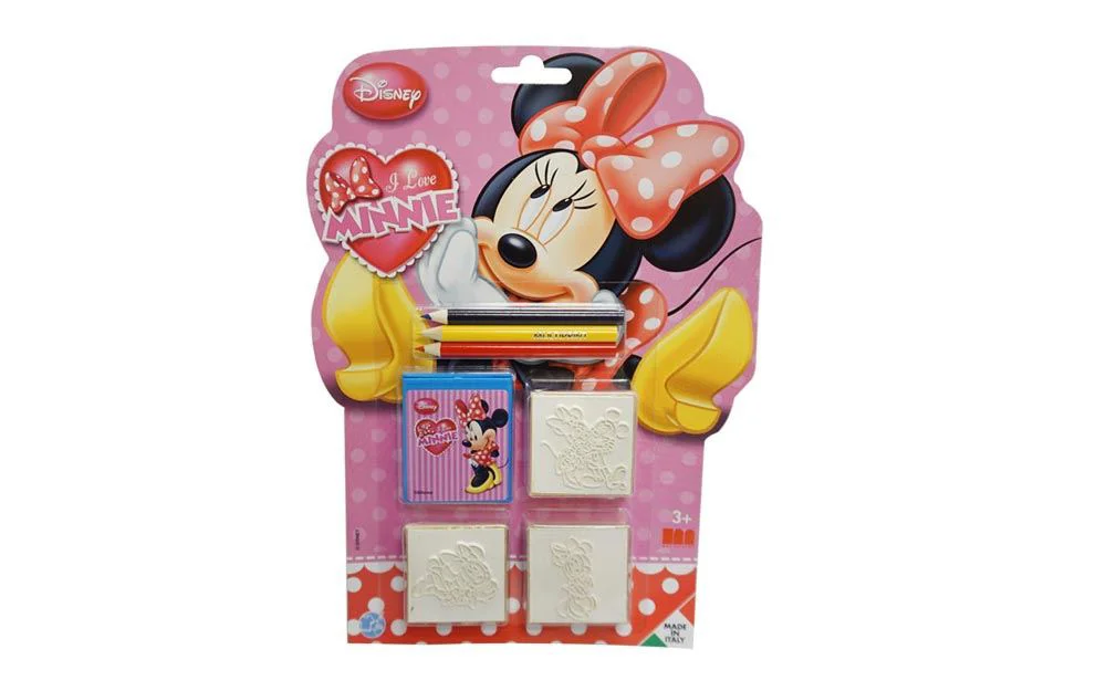 Set Blister Multiprint 3 Stampile - Minnie