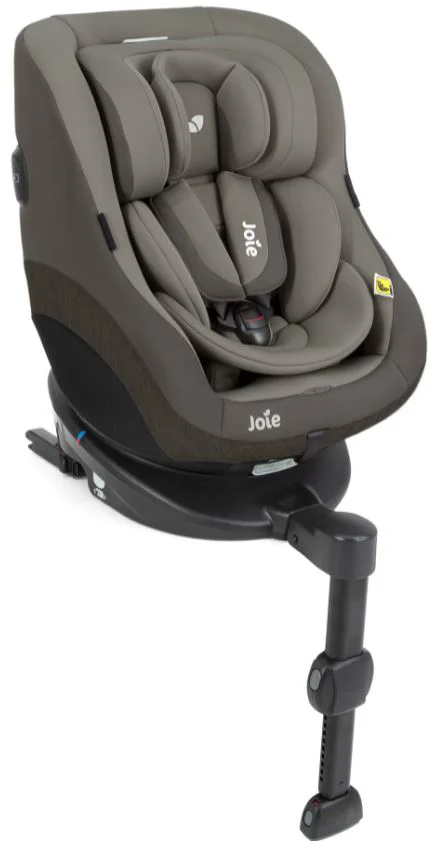 Scaun auto rotativ cu isofix Joie Spin 360 GTi Cobblestone, 40-105 cm, certificat R129 foto