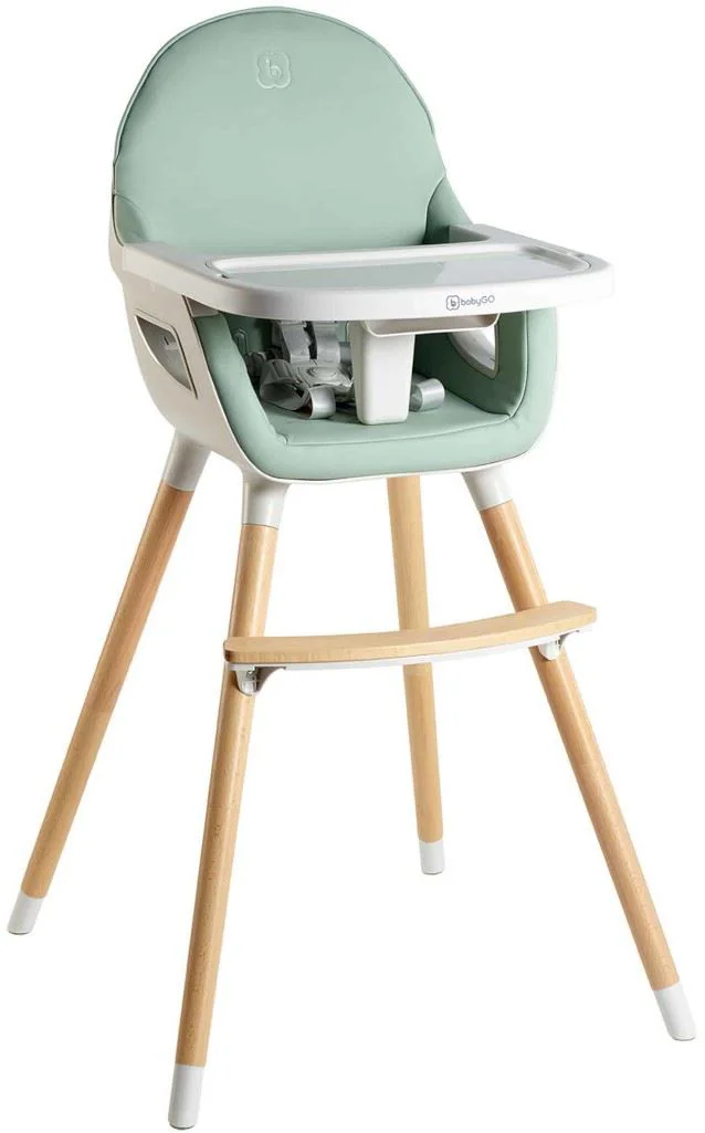 Scaun de masa transformabil BabyGo Scandi Green