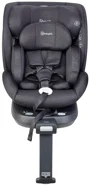 Scaun auto rotativ cu isofix BabyGo Prime Black, 40-150 cm, certificat R129