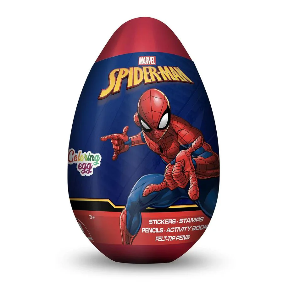 image for Set de creatie in forma de ou Multiprint Spiderman foto