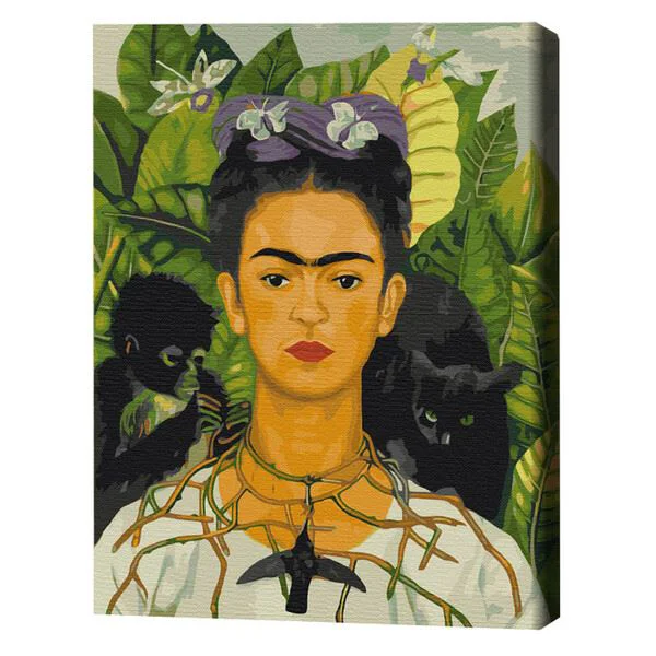 Pictura pe numere BrushMe Frida Kahlo. Autoportret. 40*50cm