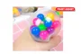 Jucarie minge Stretchball cu bilute colorate in interior 5 cm