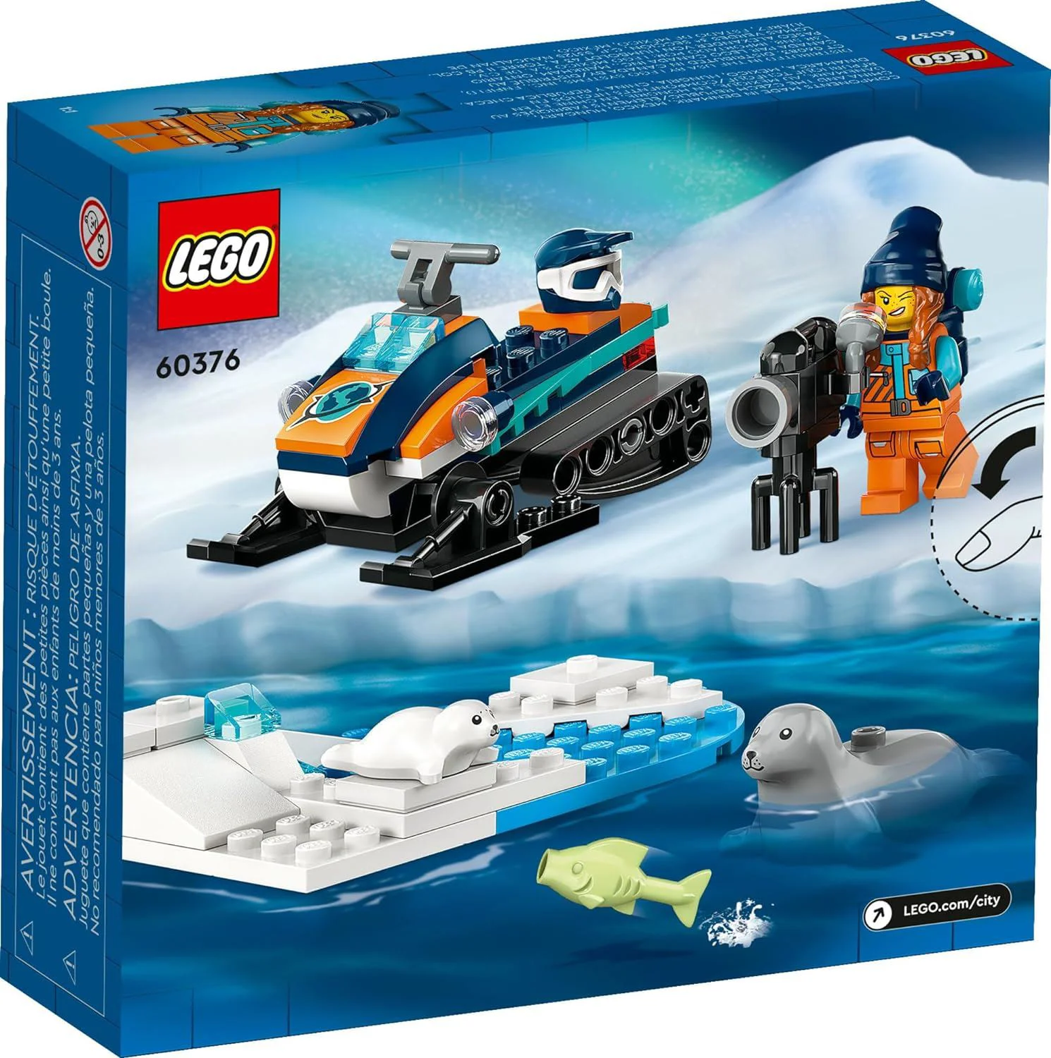 LEGO City - Arctic Explorer Snowmobile foto