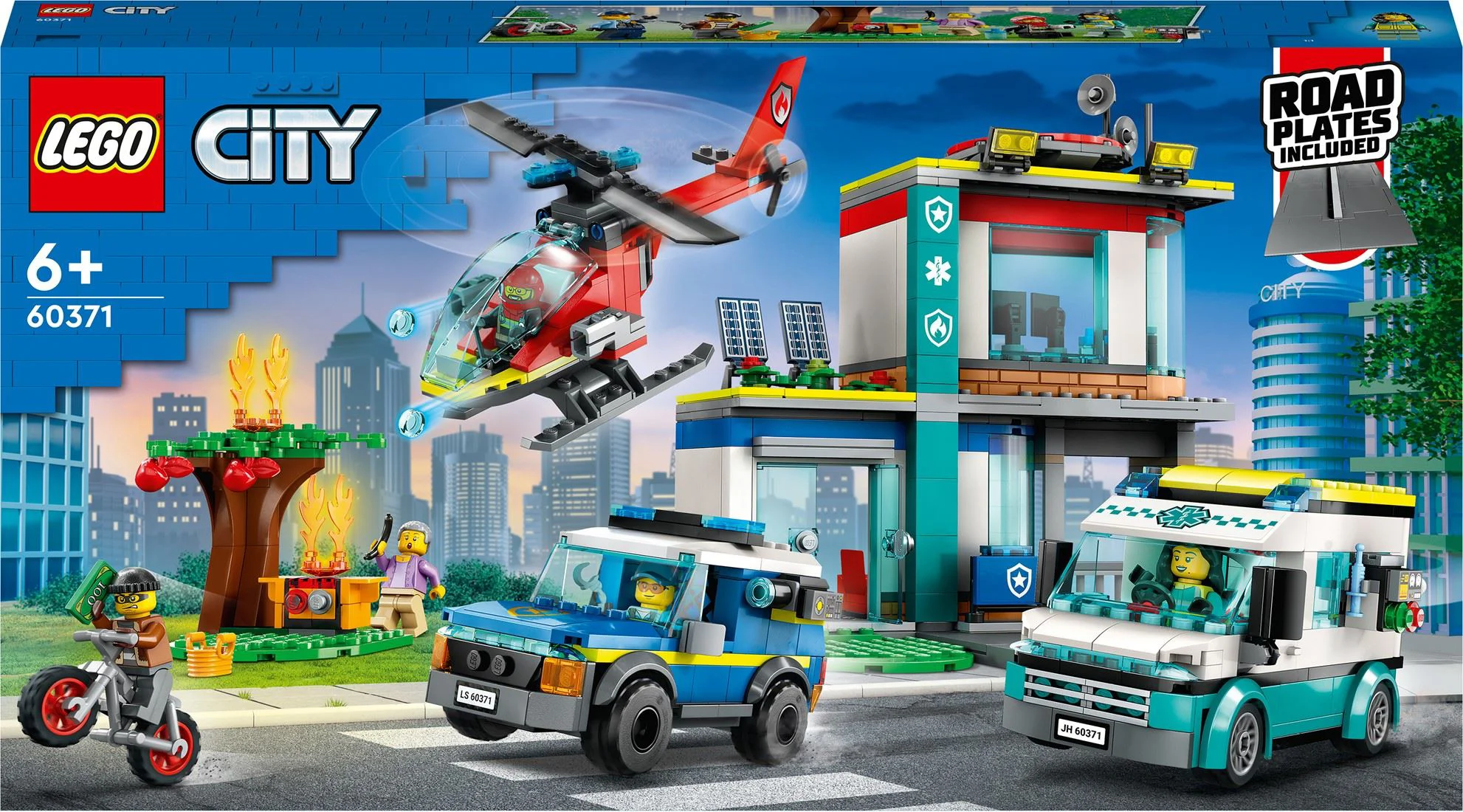 LEGO City - Emergency Vehicles HQ foto