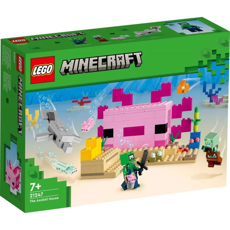 image for LEGO Minecraft Дом Аксолотля foto