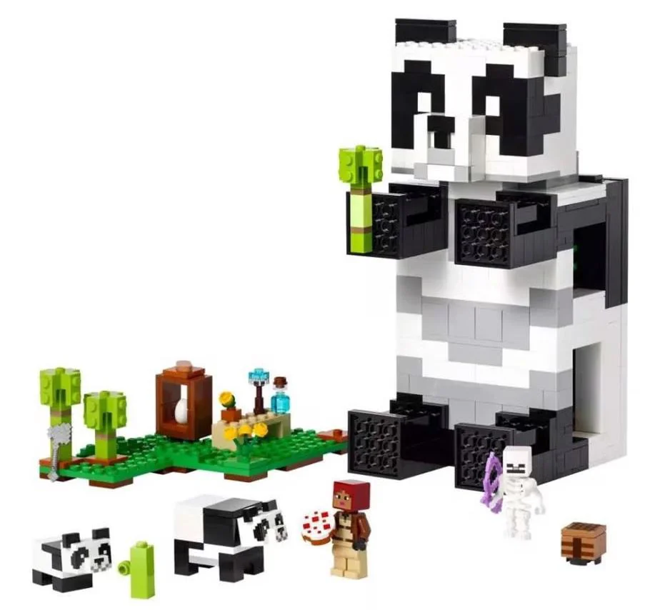 image for Конструктор Lego Minecraft Дом панды, 553 эл. foto