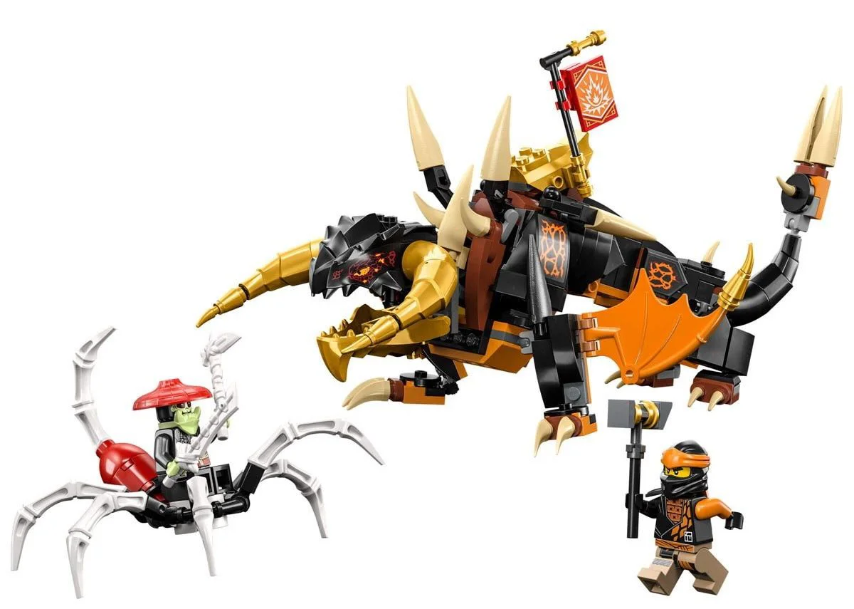 Конструктор Lego Ninjago Земляной дракон Коула, 285 эл. foto