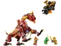 Set de constructie Lego Ninjago Dragonul de lava transformator cu val de caldura foto