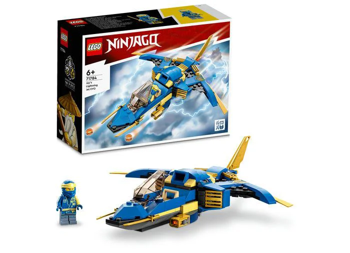 Set de constructie Lego Ninjago Avionul fulger a lui Jay, 146 el.