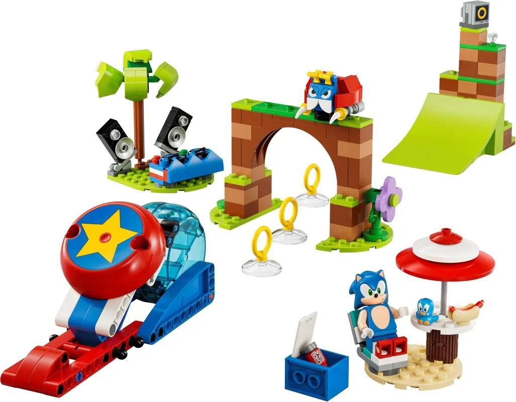 Set de constructie Lego Provocarea de viteza a lui Sonic, 292 el. foto