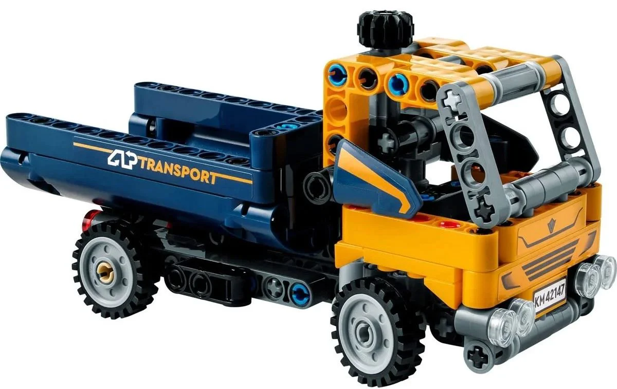 Set de constructie Lego Technic Autobasculanta, 177 el. foto