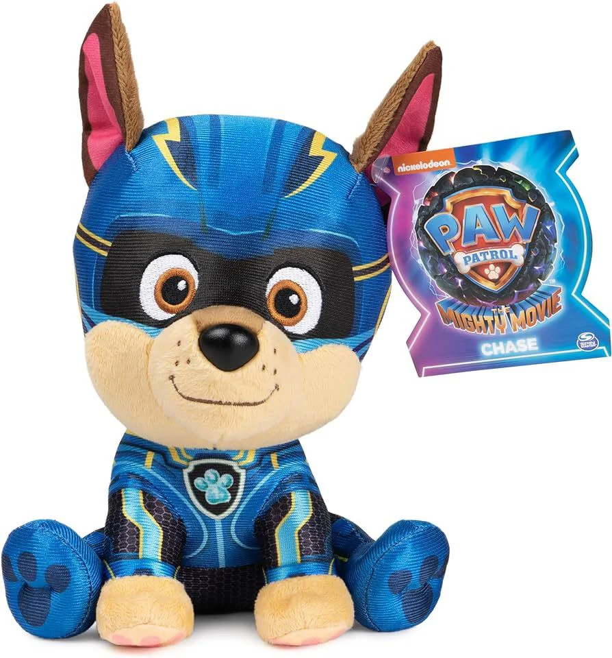 Figurina de plus Paw Patrol Chase, 15 cm