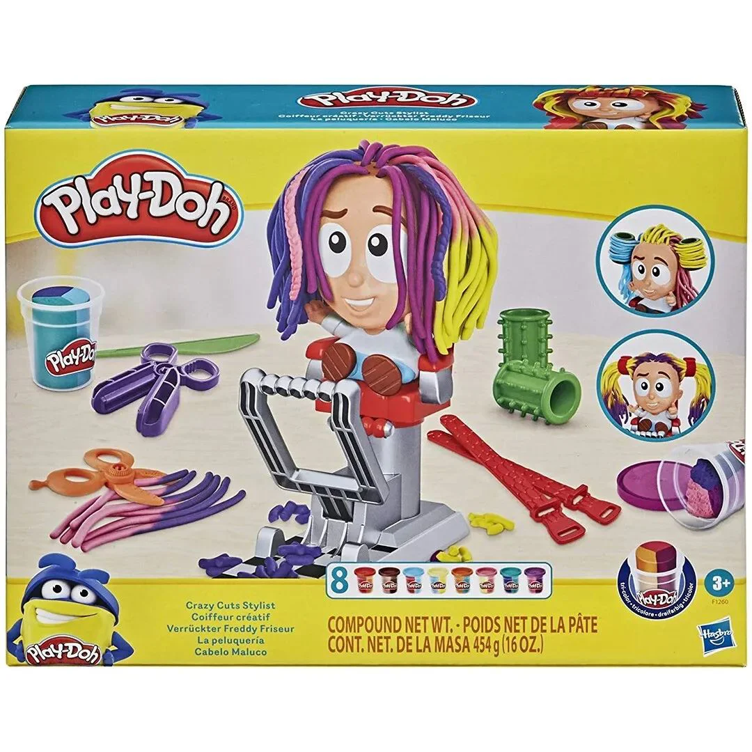 Set de plastilina Play-Doh Crazy Cuts Stylist