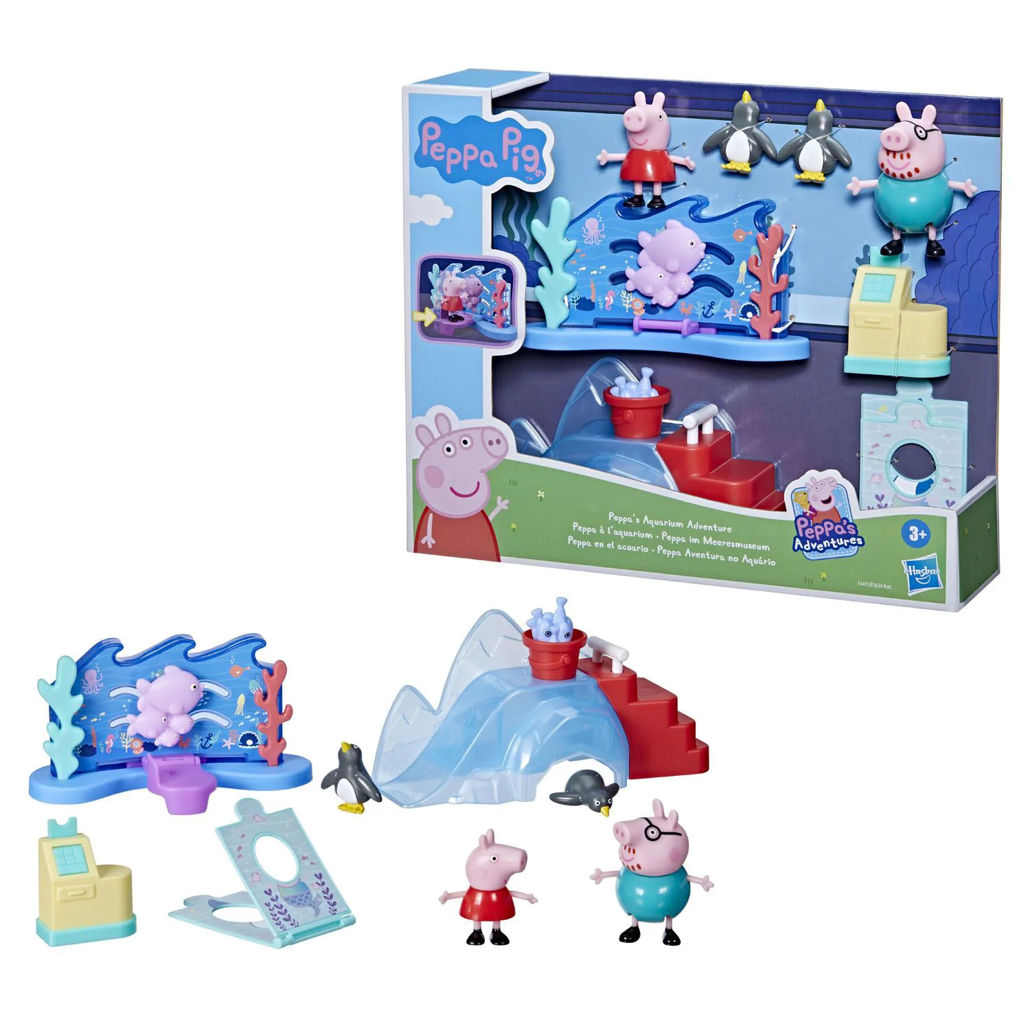 Set de joaca Peppa Pig Peppa's Aquarium Adventure