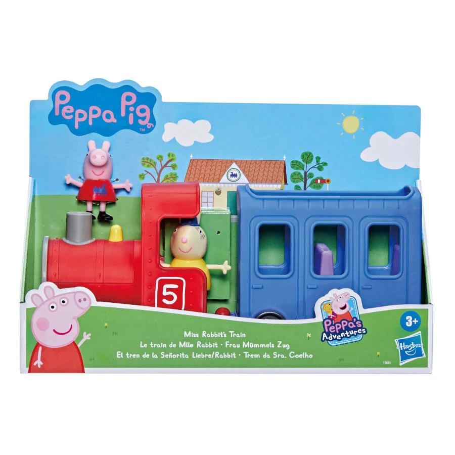 Set de joaca Peppa Pig Miss Rabit's Train