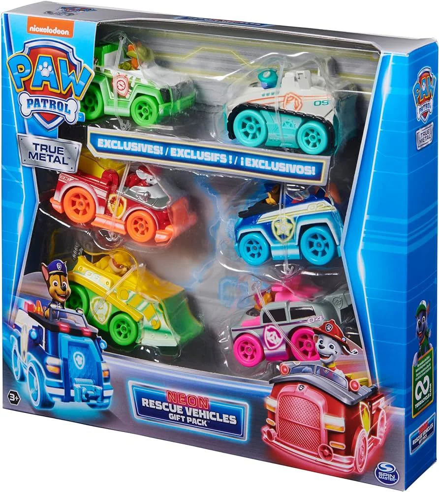 Set de joaca Paw Patrol True Metal Neon