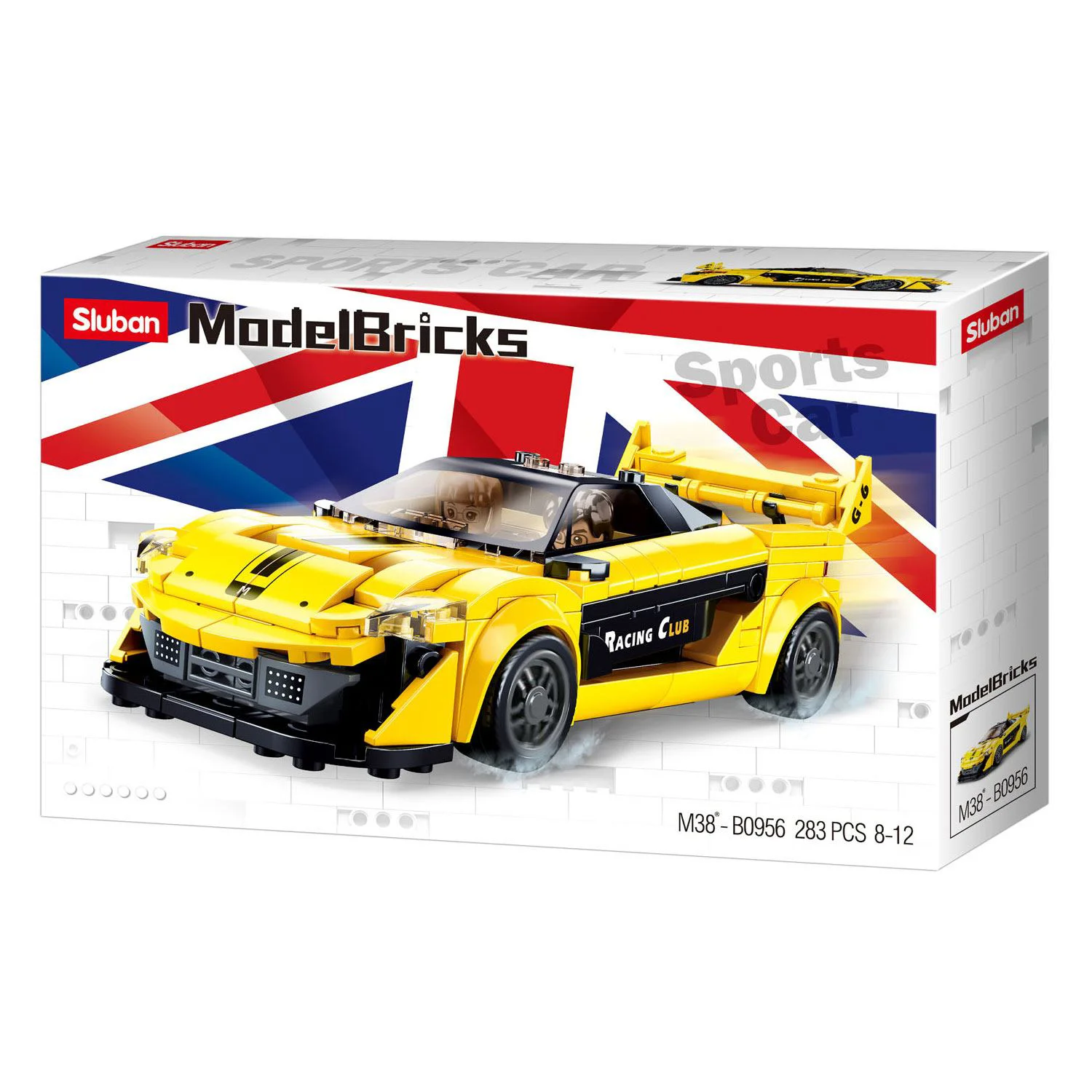 Конструктор Sluban Model Bricks Гоночная машина foto