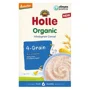 Terci organic Holle din 4 cereale fara lapte (6+ luni), 250 g foto