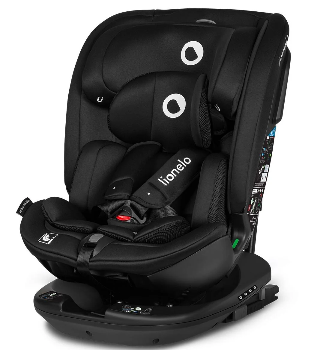 Scaun auto Lionelo Bastiaan RWF I-Size Black Carbon foto