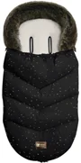 Husa de iarna pentru carucior KikkaBoo Luxury Confetti Black