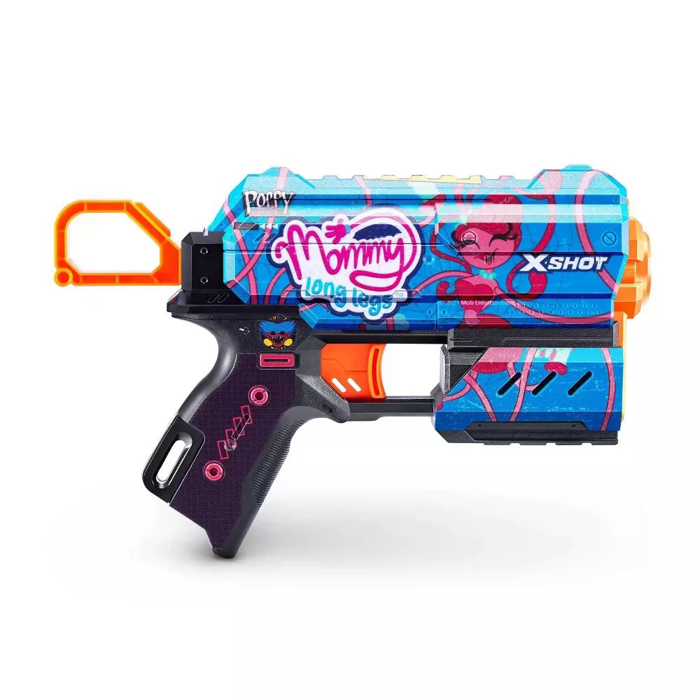 image for Pistol X-Shot Skins Menace, Poppy Playtime - Gametime, 8 cartuse foto