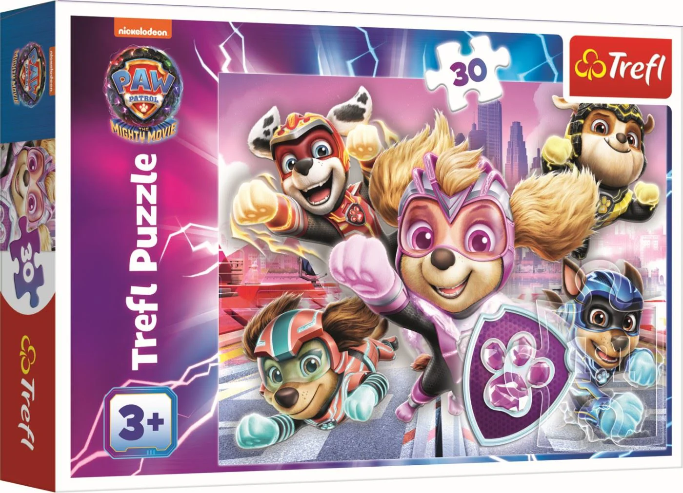 Puzzle Trefl Echipa eroilor, 30 el. foto