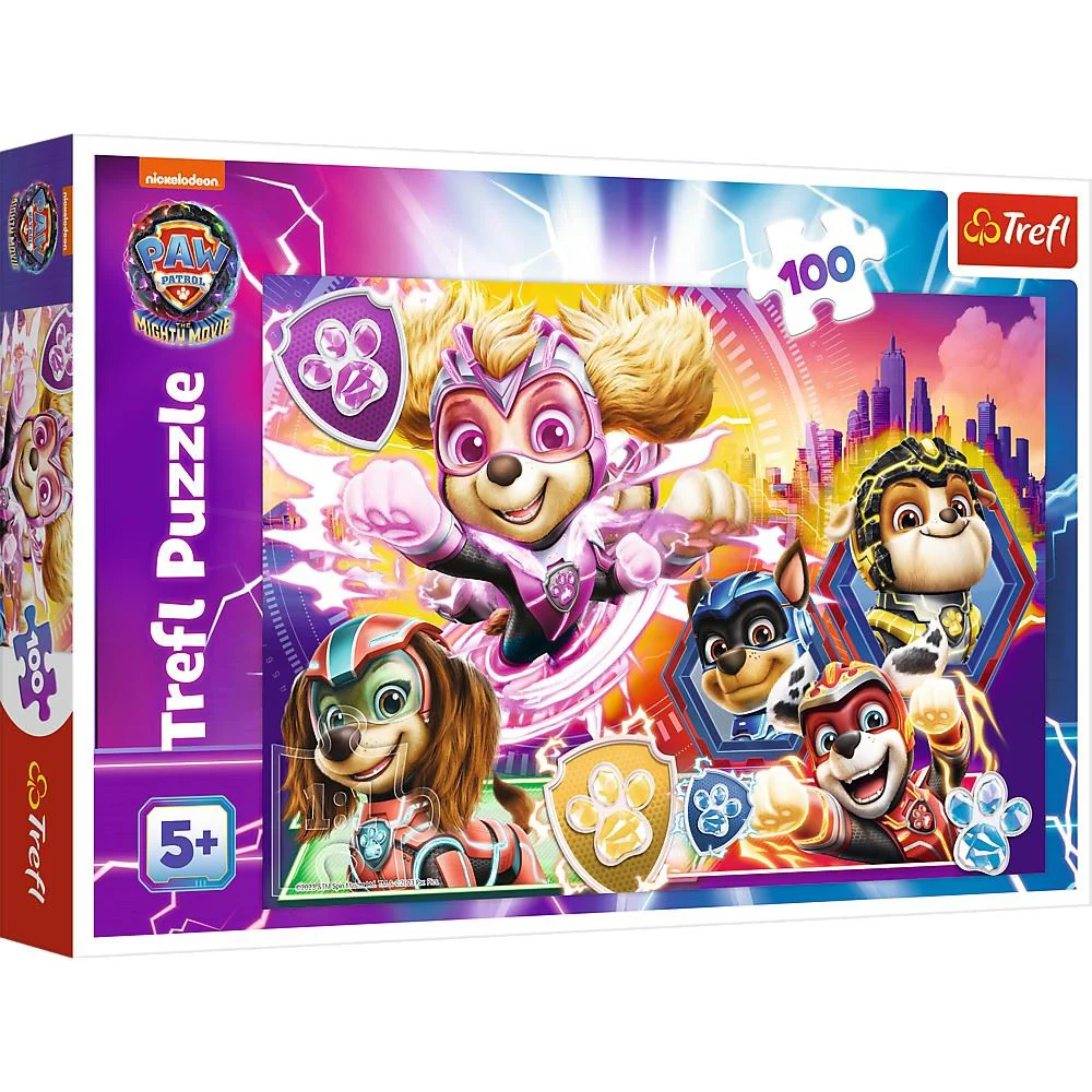 Puzzle Trefl Echipa Patrula catelusilor, 100 el. foto