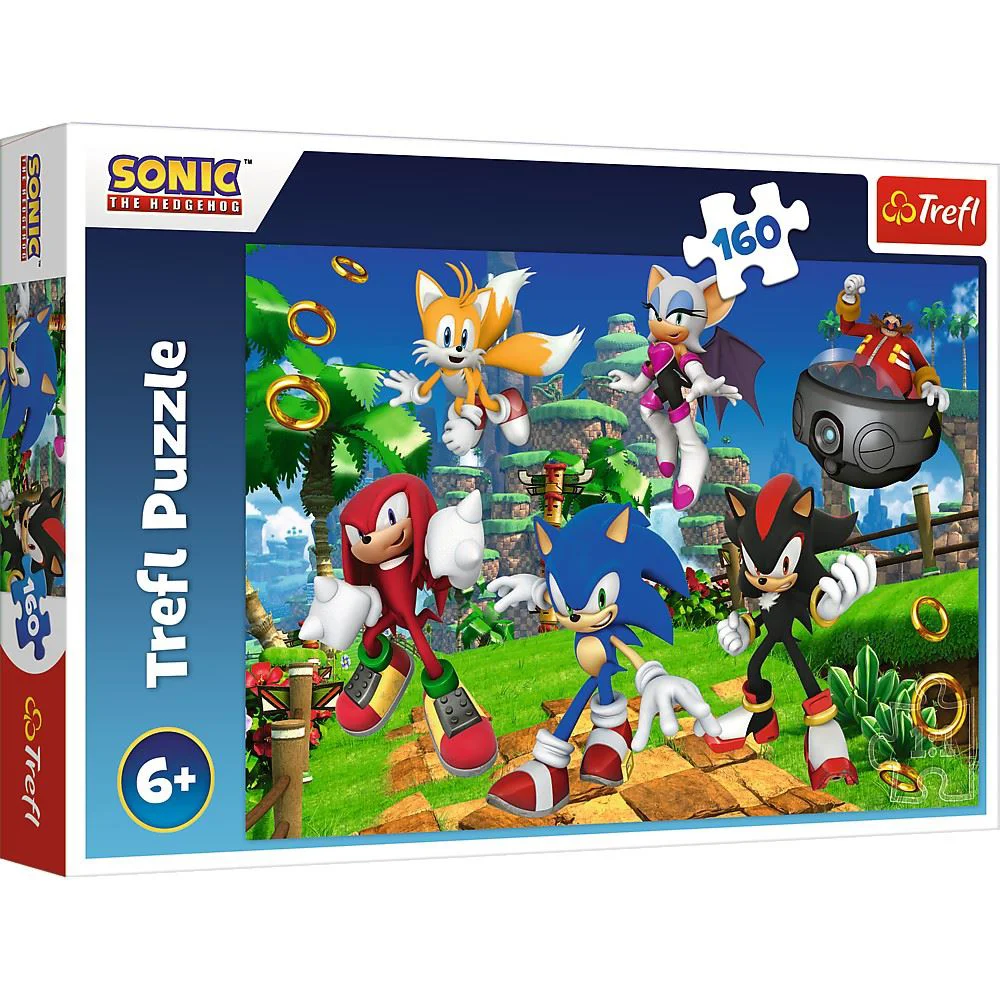 Puzzle Trefl Sonic si prietenii, 160 el.