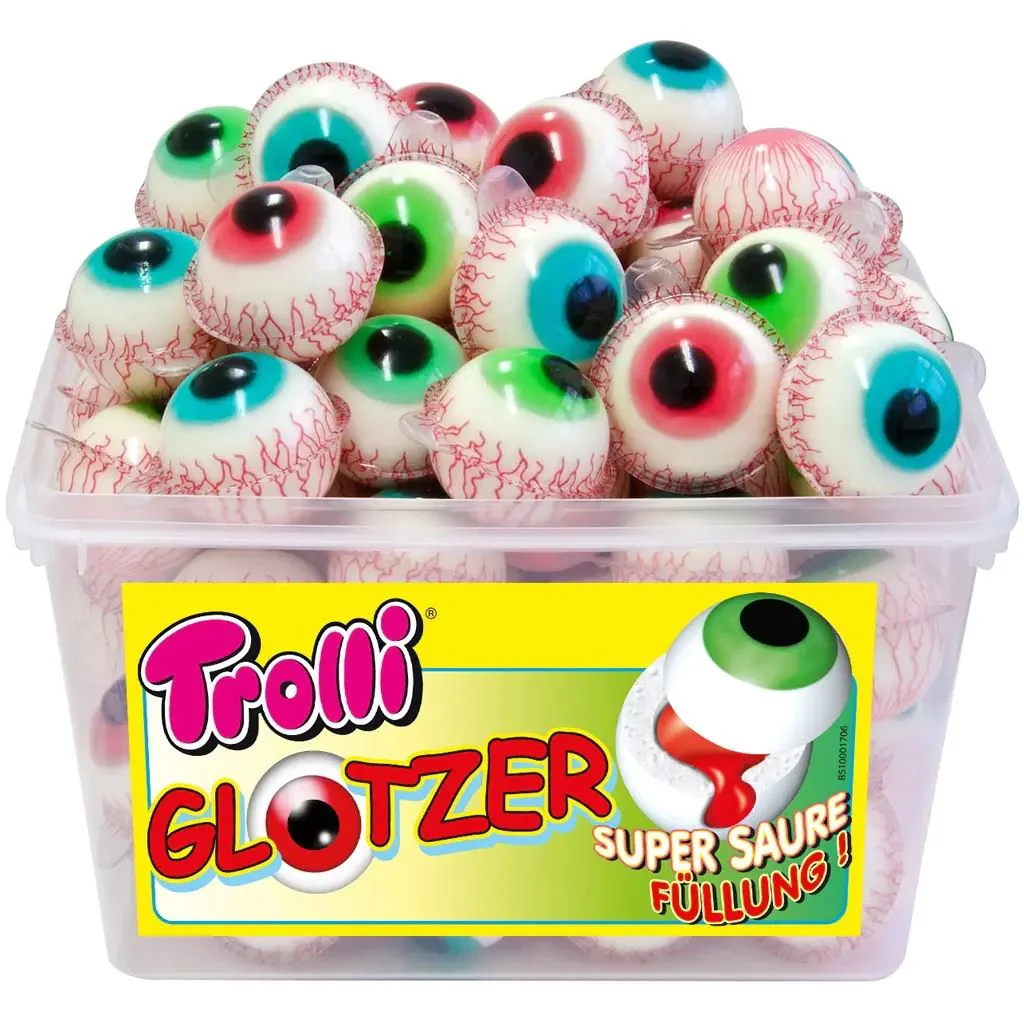 Bomboana gumata Trolli Glotzer, 20 g